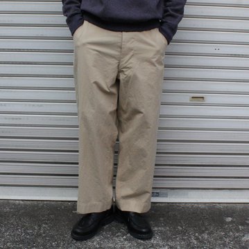 【2022 SS】holk (ホーク)/ fatigue pants -khaki- #holk-016