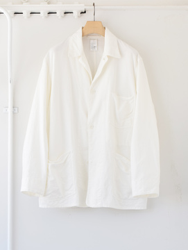 【30% off sale】COMOLI (コモリ)/ ホワイト1938ジャケット -WHITE- #V01-01022 