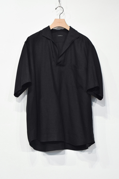 COMOLI (コモリ) / カナパ スキッパー半袖シャツ #X01-02018