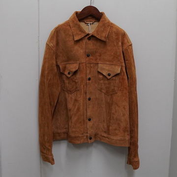 A VONTADE(ア ボンタージ) Wild Suede Trucker Jacket -COYOTE- #RD-0101-23AW