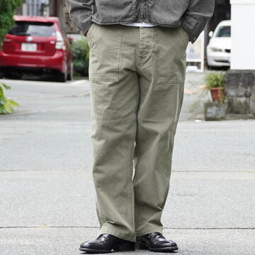 y25AWzHERILL(w)/ US ARMY HBT Bakerpants -Olived Drab- #25-030-HL-8030