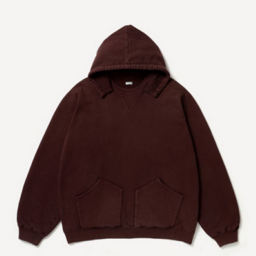 y26SSz A.PRESSE(A vbZ)/ Vintage Attached Hood Sweat Parka -BURGUNDY,BLUE- #26SAP-05-16