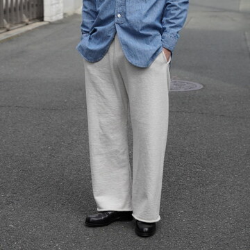�y26SS�zBOWWOW(�o�E���E)/SWEAT PANTS -OATMEAL- #BW261-SPO