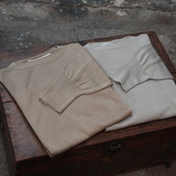  Olde H&Daughter(�I�[���h�G�C�`�A���h�h�[�^�[)/ SILK PLAIN STICH CREW L/S -3color- #BK004