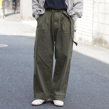 �y26SS�zGurank(�O�����N)/ CH belted work pants -KHA- #2607HB