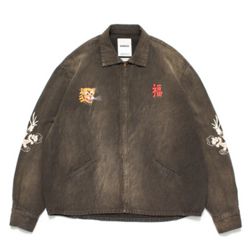 �y26SS�zBOWWOW(�o�E���E) / VIETNAM JACKET AGED -BLACK- #BW261-VJ