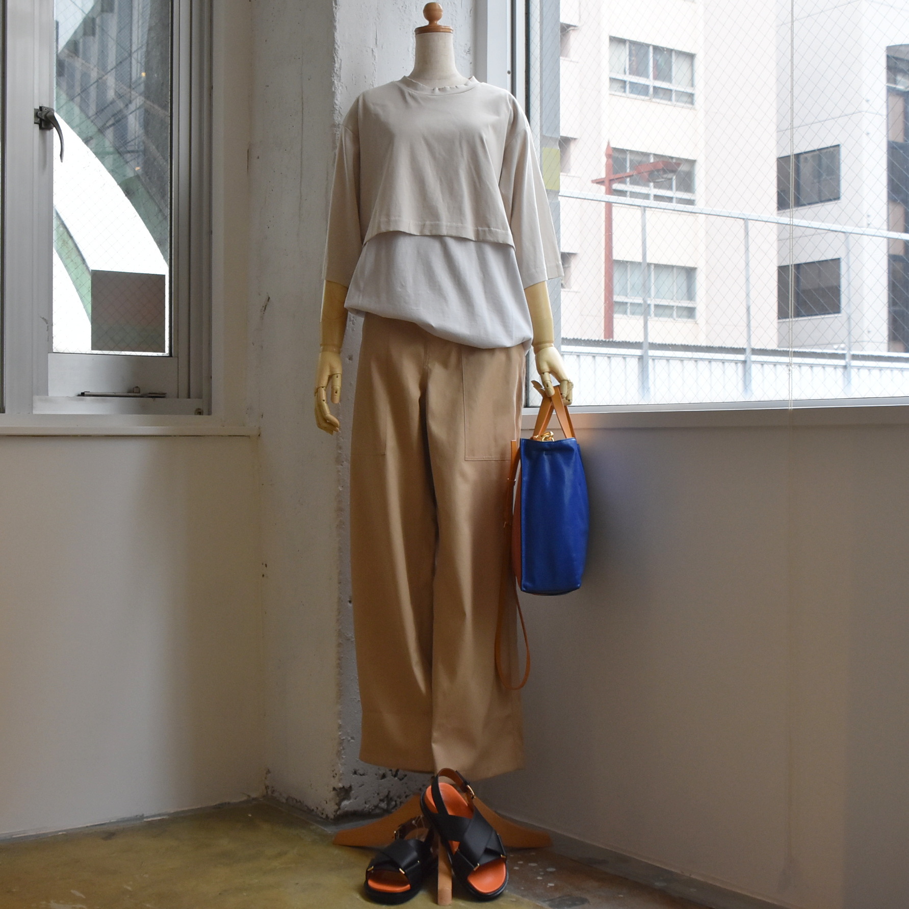 SOFIE D'HOORE(ソフィードール) / POWER Wide pants with big patched pockets(10)