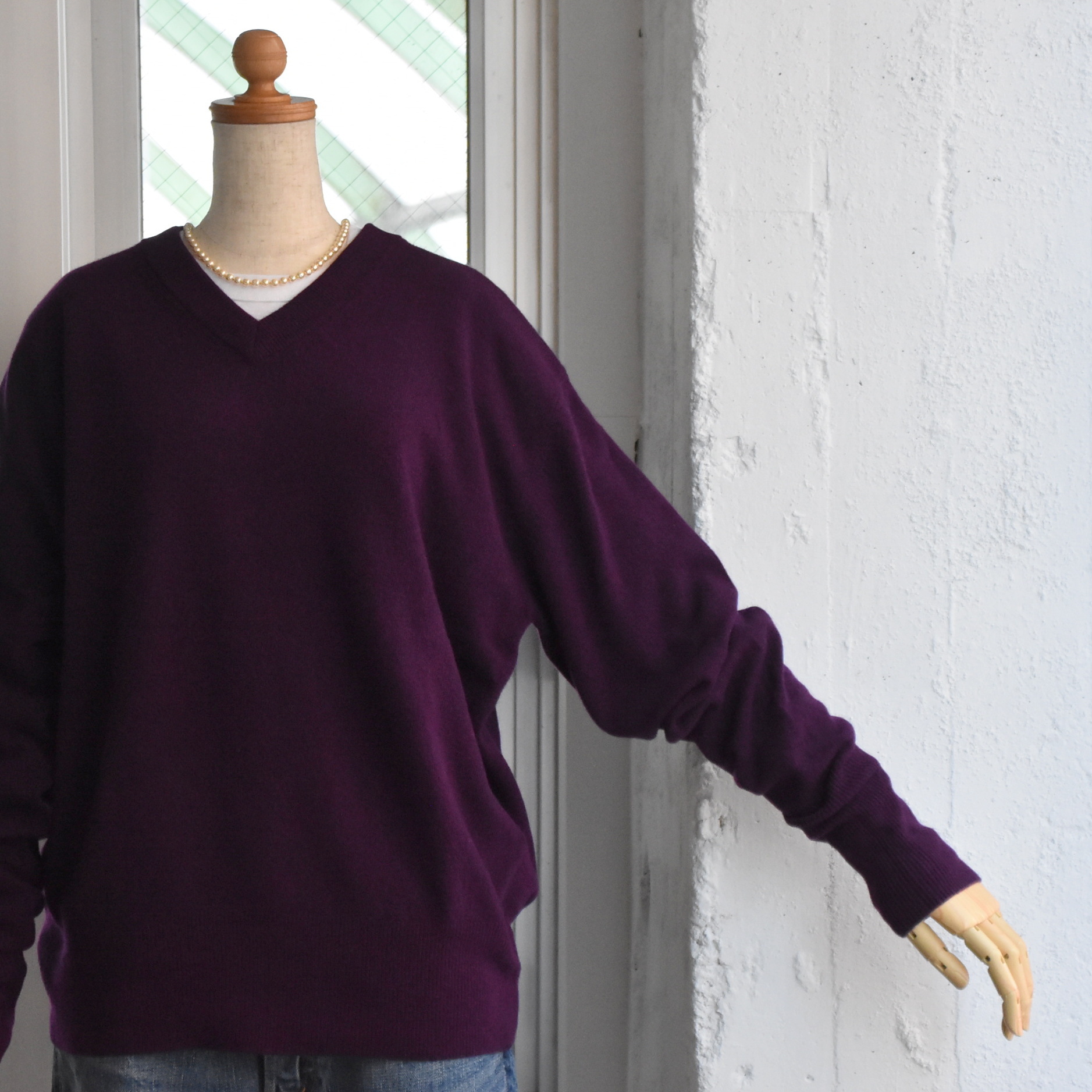 THE SHINZONE(ザ シンゾーン)/ WOOL CASHMERE DADDY KNIT(10)