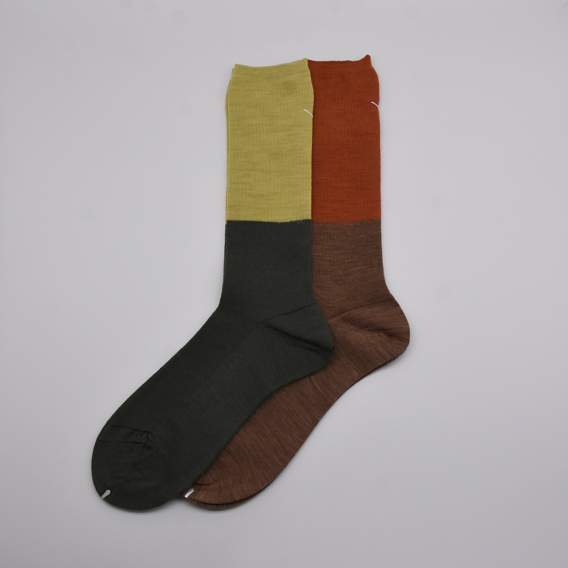 ANTIPAST (AeBpXg) / TWO TONE RIB SOCKSy2FWJz #ANP-92M-AA(10)