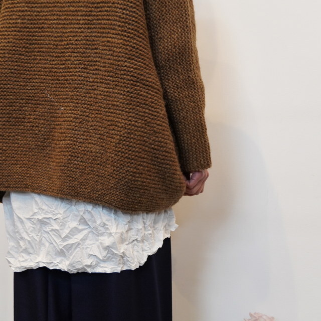 DANIELA GREGIS(_jG OWX) giacca hand-knitted jacket #MMG2AW32(10)