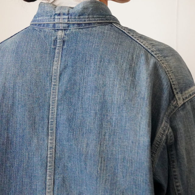 chimala(チマラ) UNISEX 10OZ SELVEDGE DENIM CHORE JACKET #CS39-JT11(10)