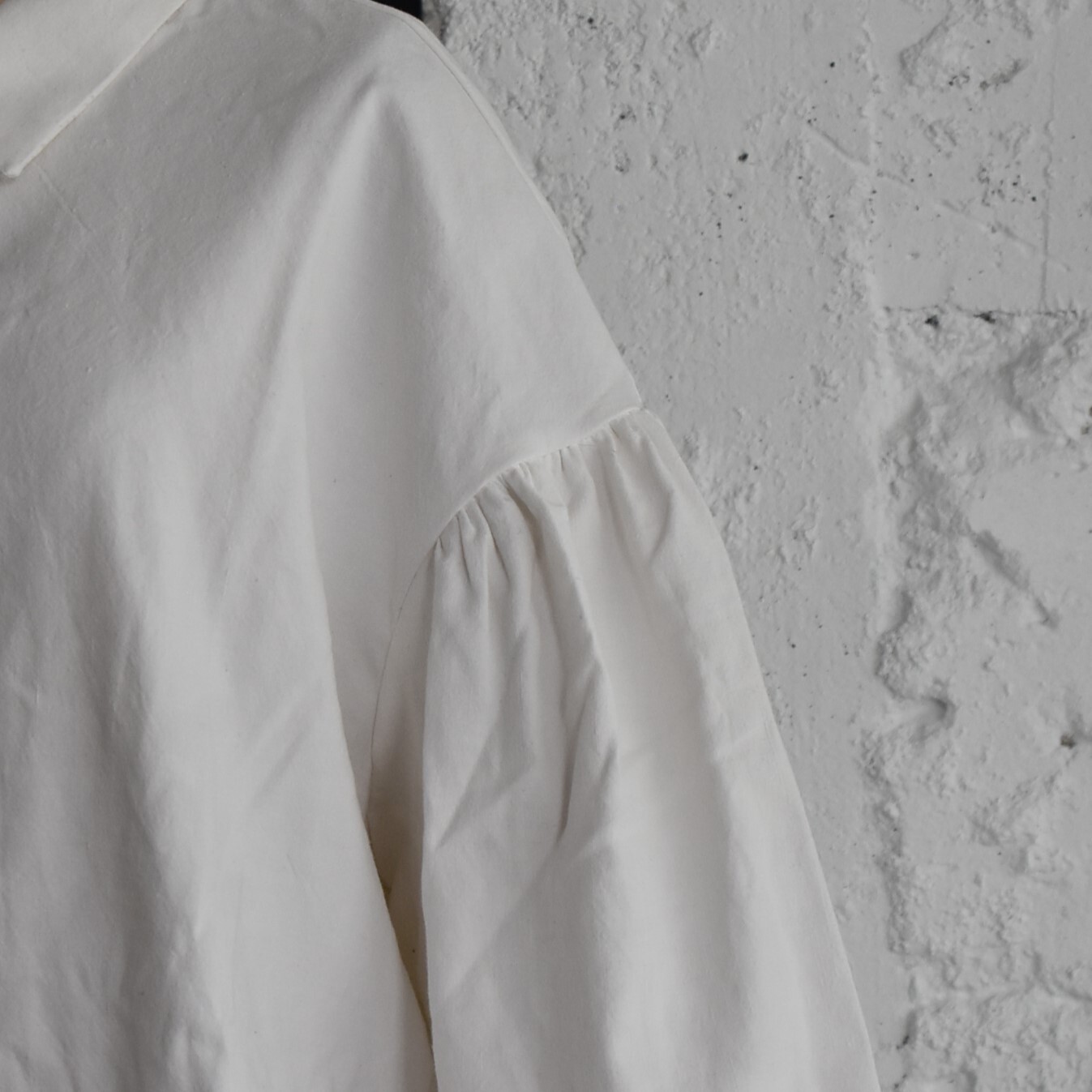 Whiteread (zCg[h) / GATHERED SLEEVES RELAXED SHIRTy2FWJz #SHIRT01-AA(10)