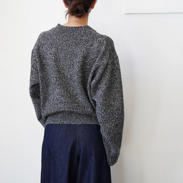 YLÉVE(C[) WOOL/CASH VNECK #168-5260086(10)
