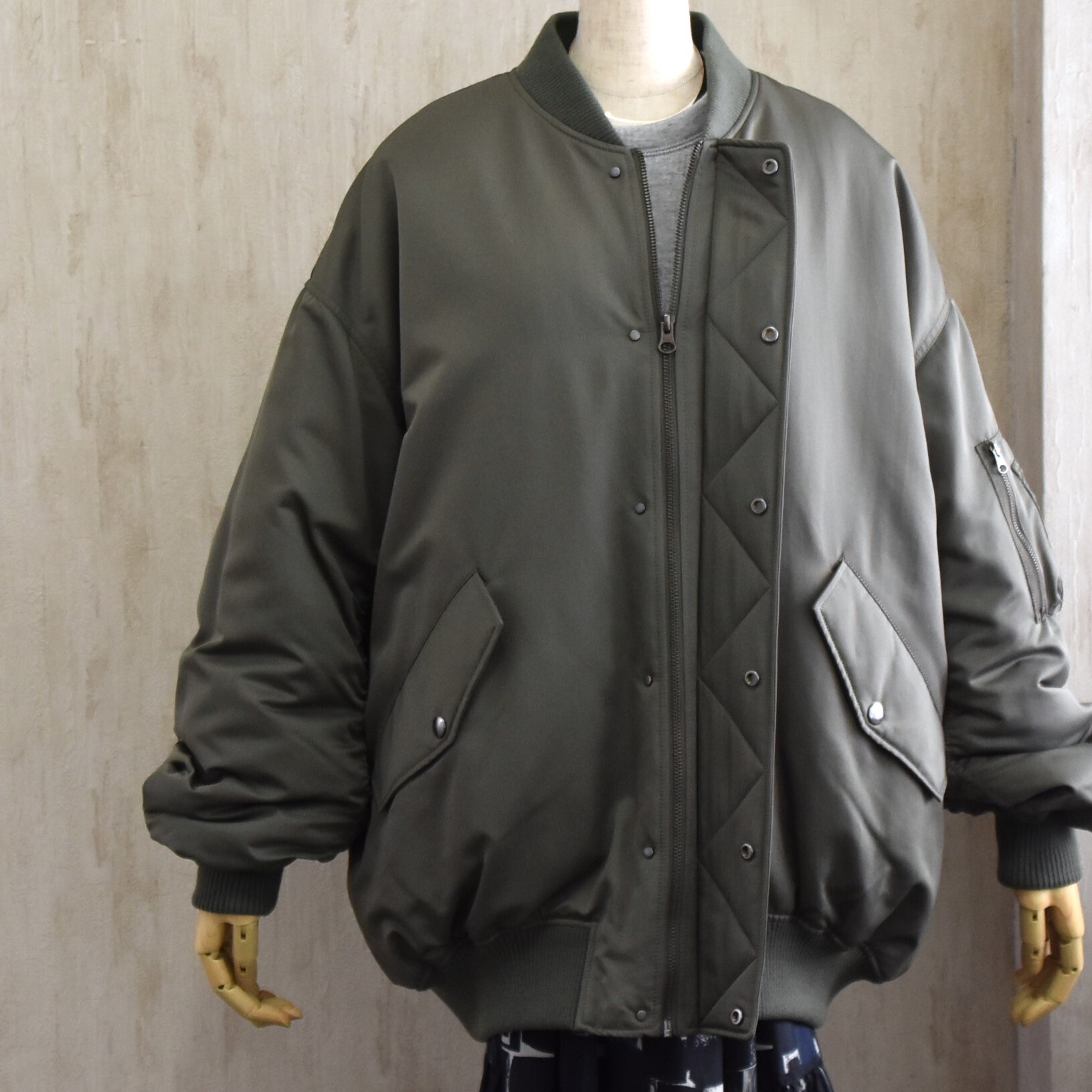 SACRA (�T�N��) / PREMIUM H.COUNT TWILL FLIGHT JACKET�y2�F�W�J�z #125604031-AA(10)