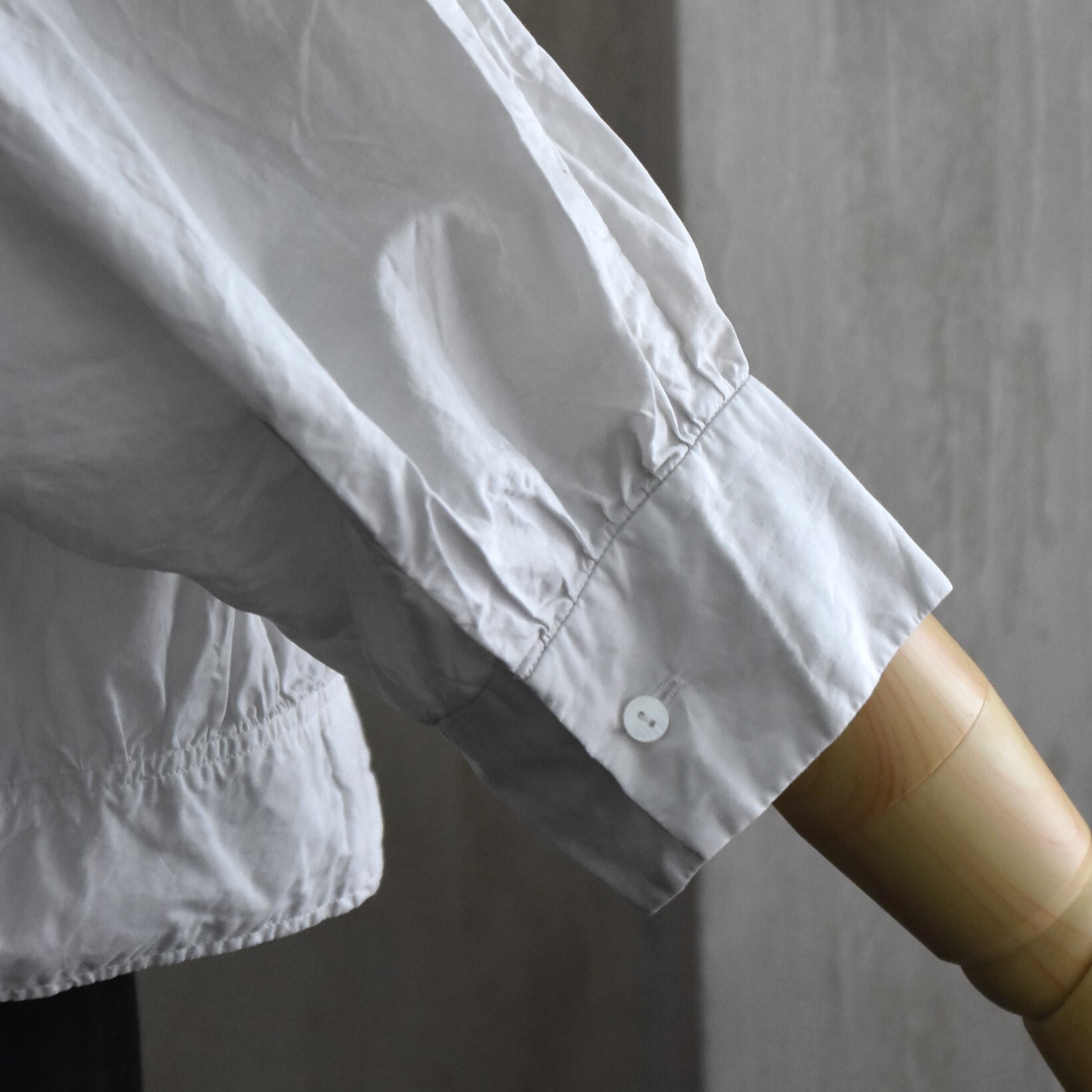 TOUJOURS(�g�D�W���[) / Natural Garment Dyed Fringe Lace Borelo Shirt #YM44VS04-AA(10)