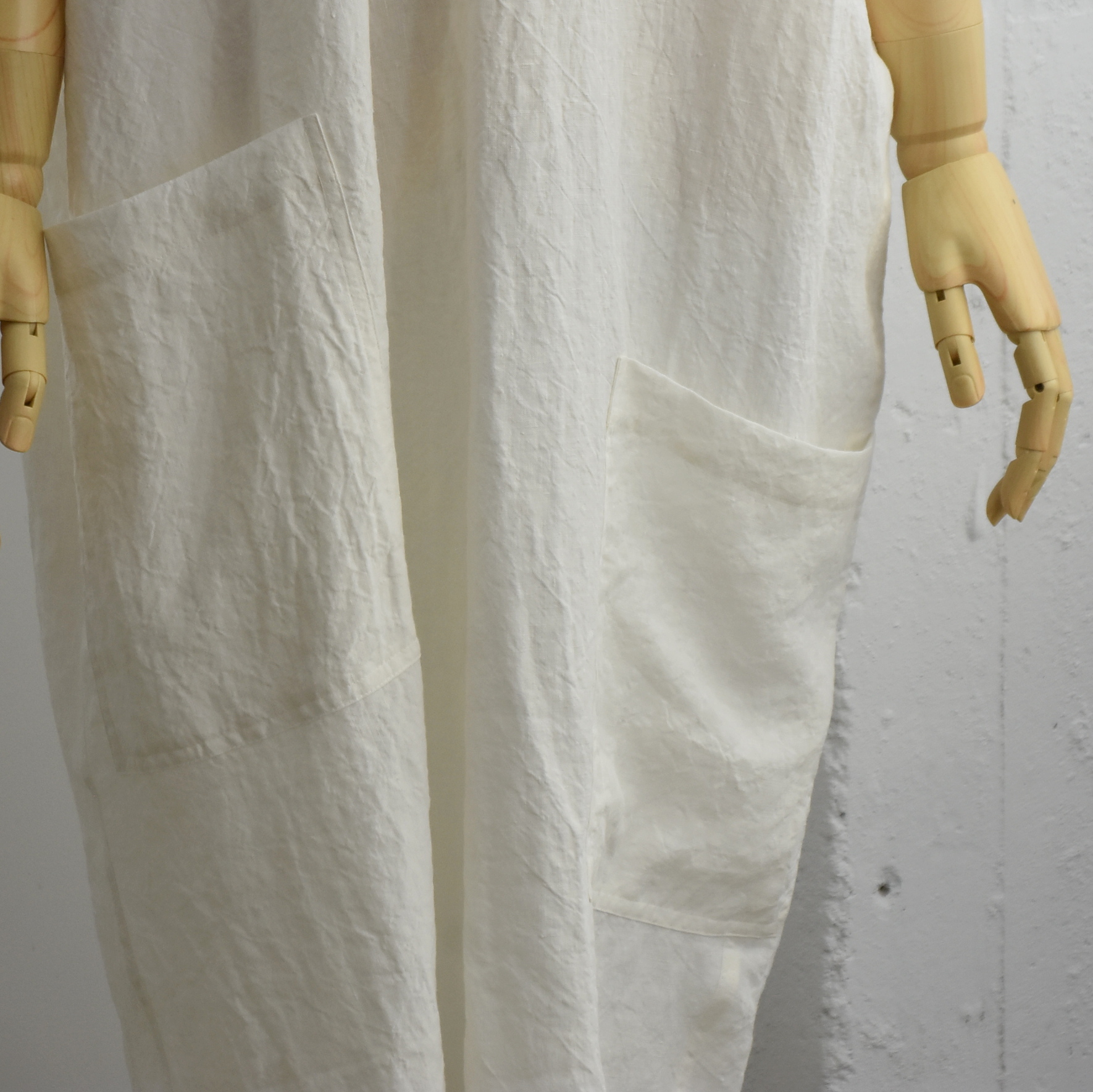 【40% off sale】SOFIE D'HOORE(ソフィードール) / DENVER Short slv c-neck dress W patched pockets【3色展開】 #DENVER-AA(11)