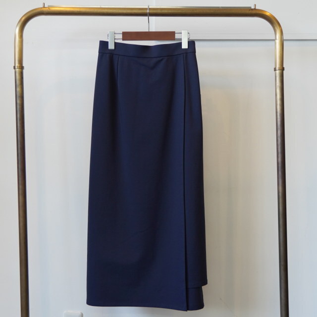 Graphpaper(Oty[p[) COMPACT PONTE WRAP SKIRT #GL243-40180B(11)