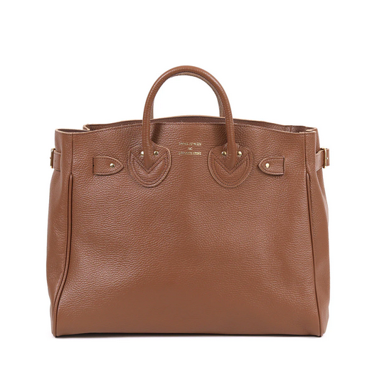 y\񏤕izYOUNG&OLSEN(OAhI[Z) EMBOSSED LEATHER BELTED TOTE My4FWJz#YO2403-GD0122(11)