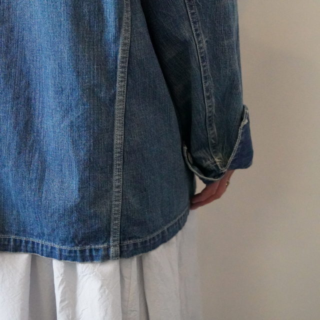 chimala(チマラ) UNISEX 10OZ SELVEDGE DENIM CHORE JACKET #CS39-JT11(11)