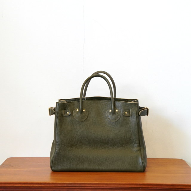 YOUNG&OLSEN(OAhI[Z) EMBOSSED LEATHER BELTED TOTE S#YO2503-GD011(11)