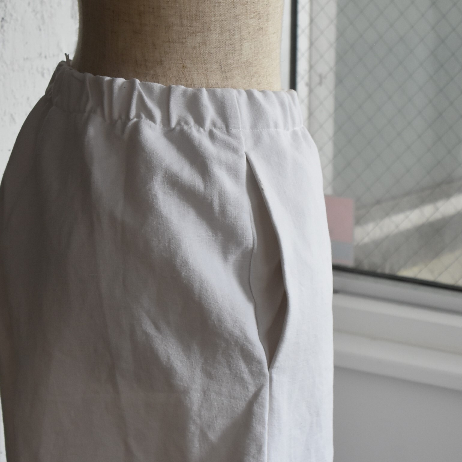 Whiteread (zCg[h) / LINEN TROUSERSy2FWJz #WR073-AA(11)