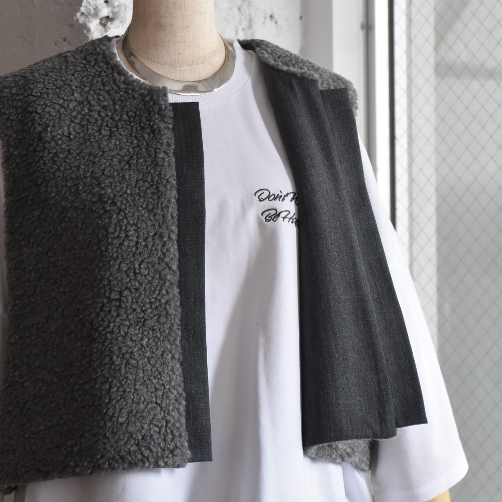 SACRA (TN) / POODLE FUR SHORT GILETy2FWJz #125505061-AA(11)