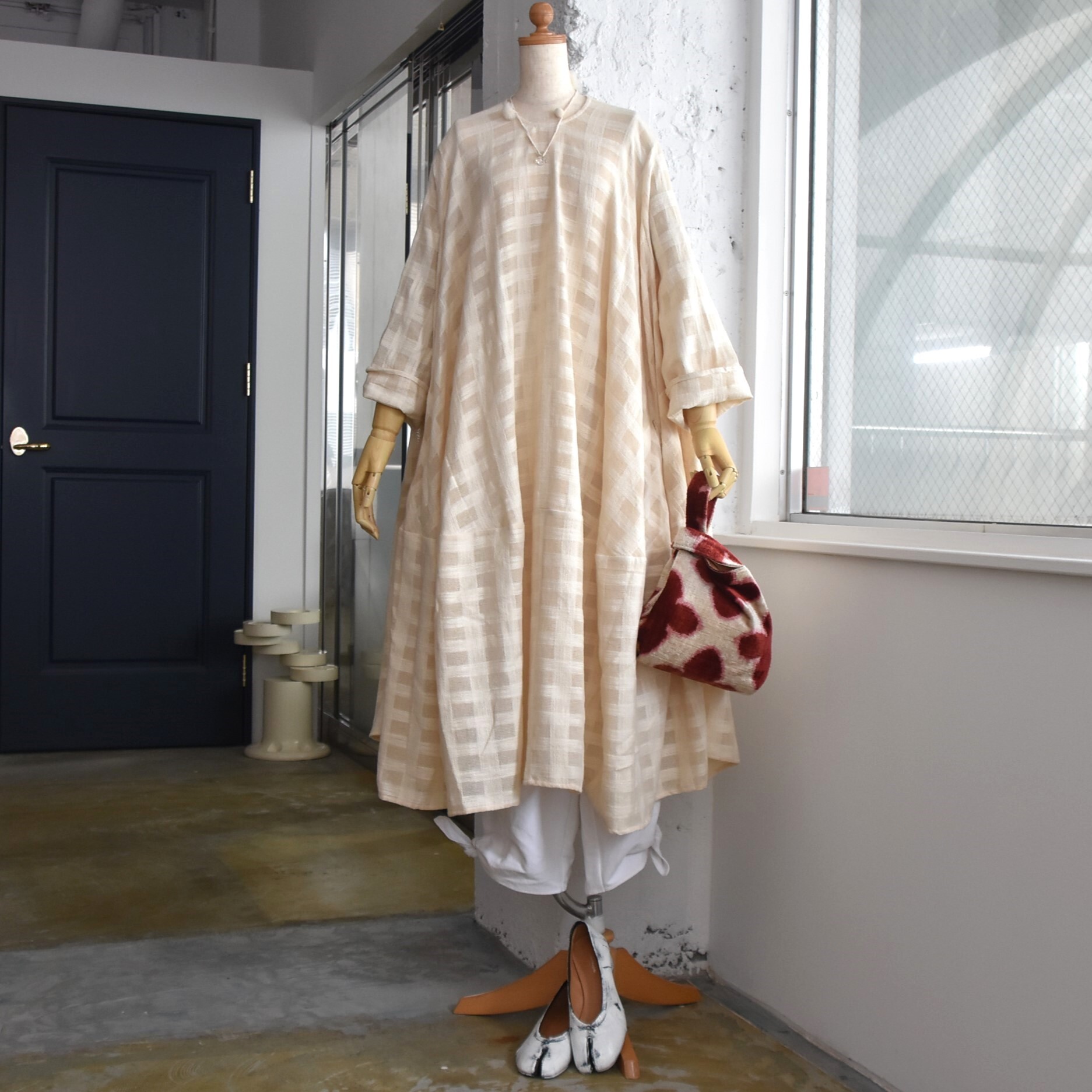 Whiteread (zCg[h) / CIRCLE CUT DRESS #WR015BM-AA(12)