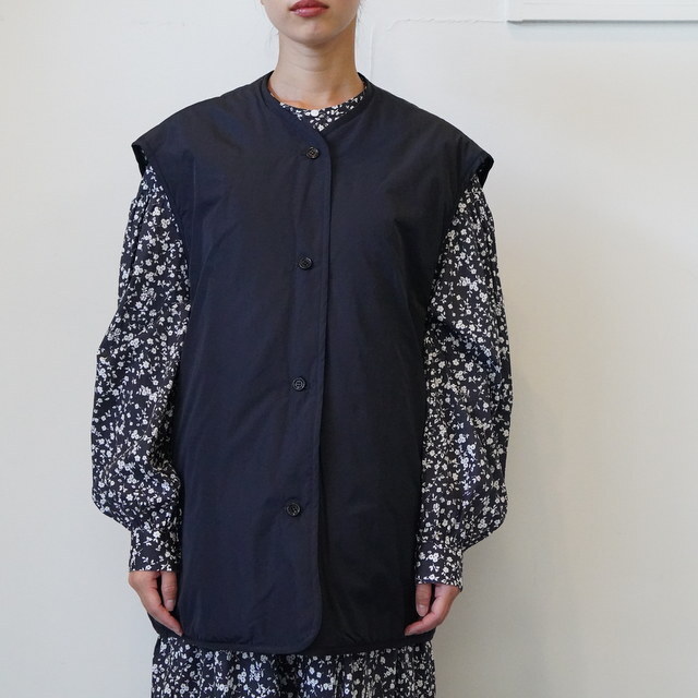 TOUJOURS(gDW[) / Reversible Padded Utility Vest #YM43FV02(12)