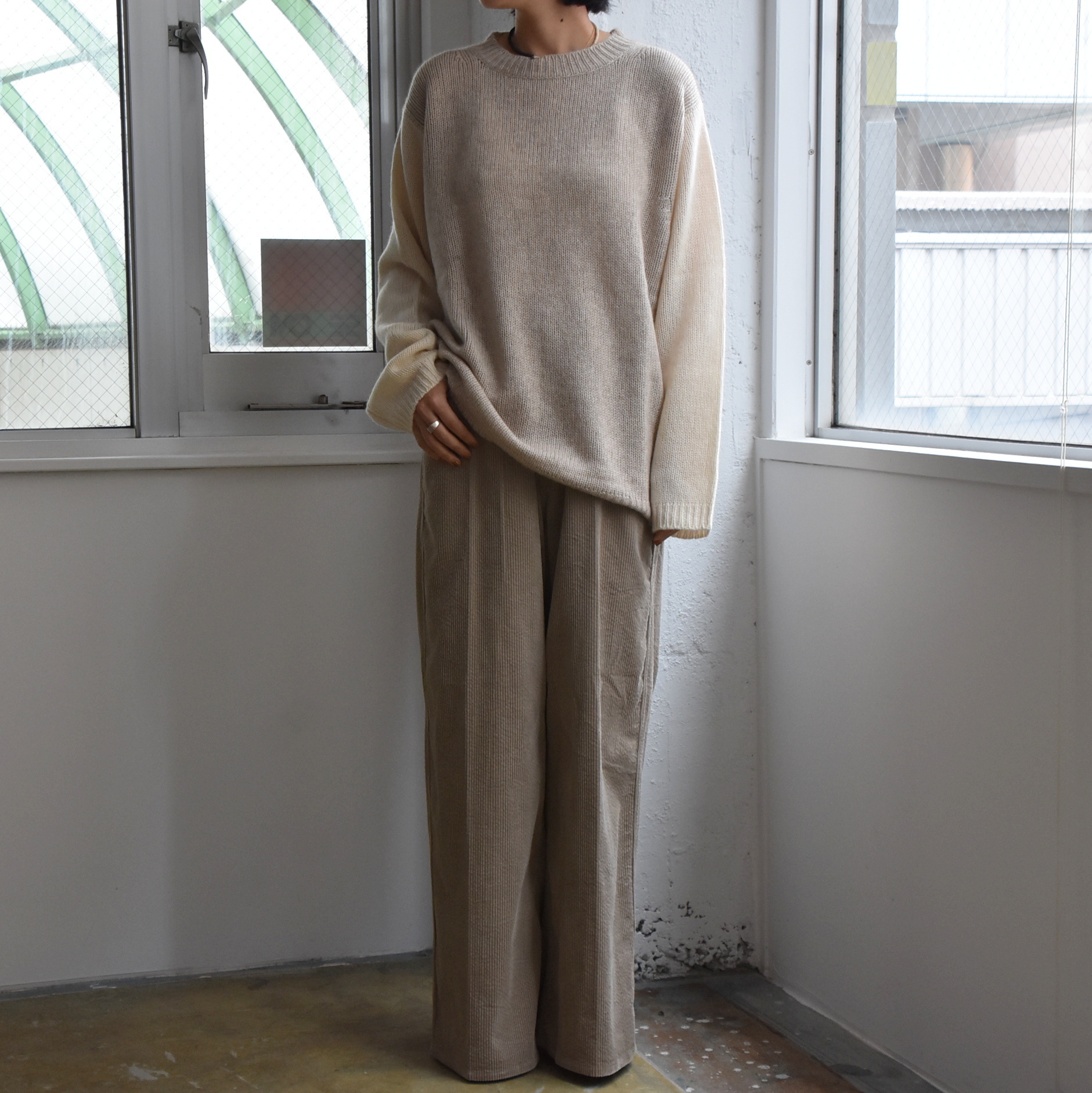 SOFIE D'HOORE(\tB[h[) / Casual wide pants with drawstring waisty2FWJz #PISTIS-AA(13)