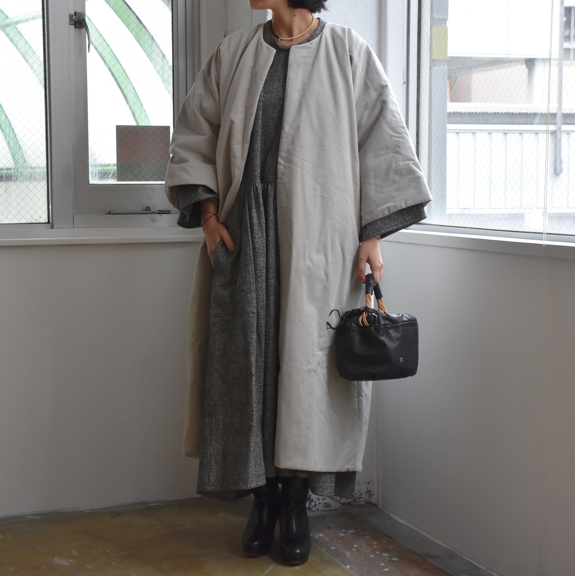 SOFIE D'HOORE(\tB[h[) / Padded reversible long coaty2FWJz#CAROLA-AA(14)