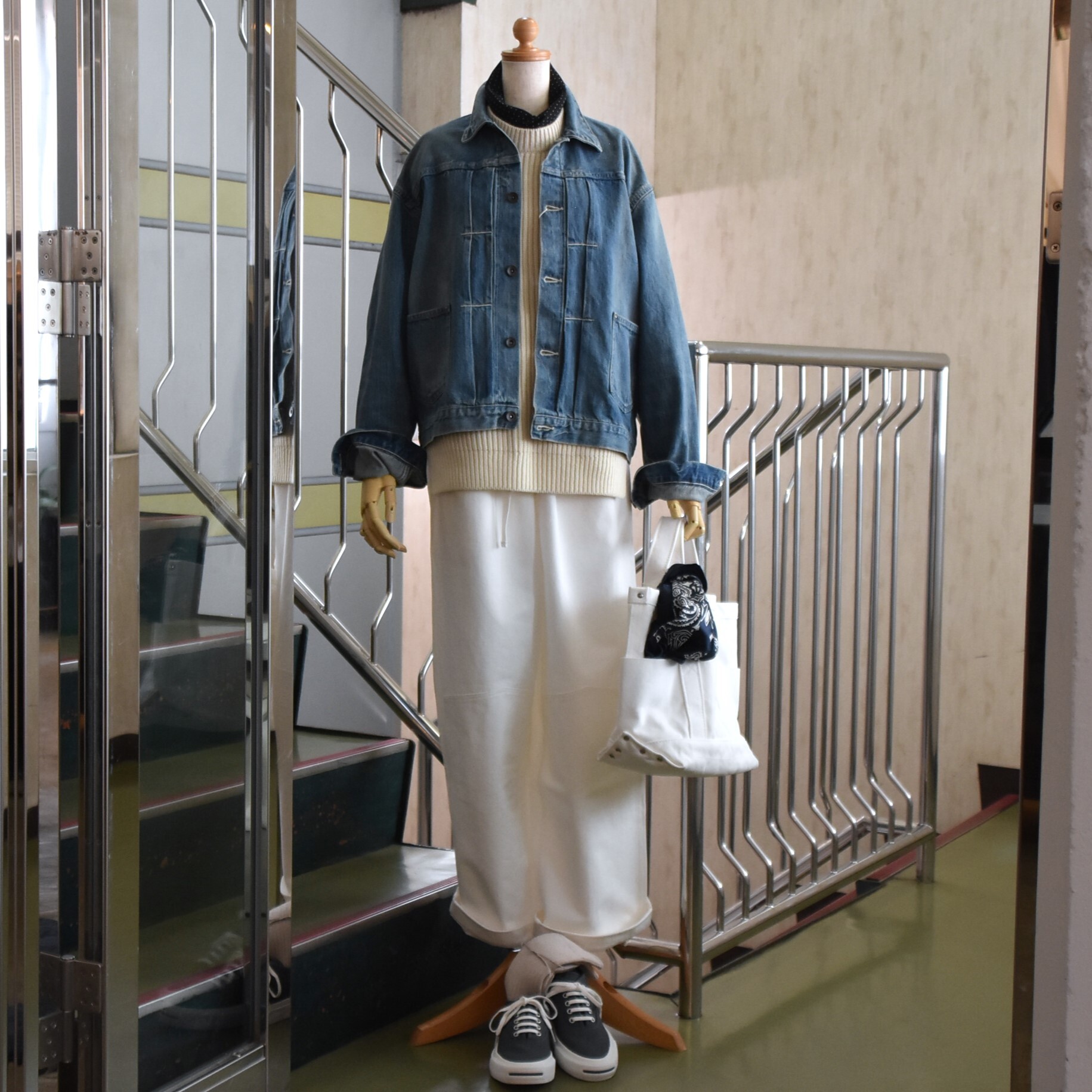 chimala(`}) / DENIM SHORT JACKET #CS40-JT12-AA(14)