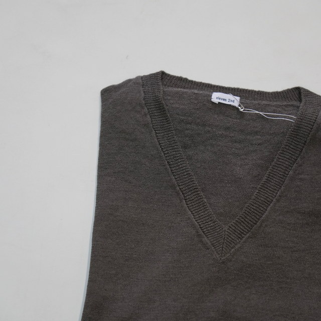 eleven 2nd (�C���u���Z�J���h) V-NECK JUMPER #E2W-1124(14)