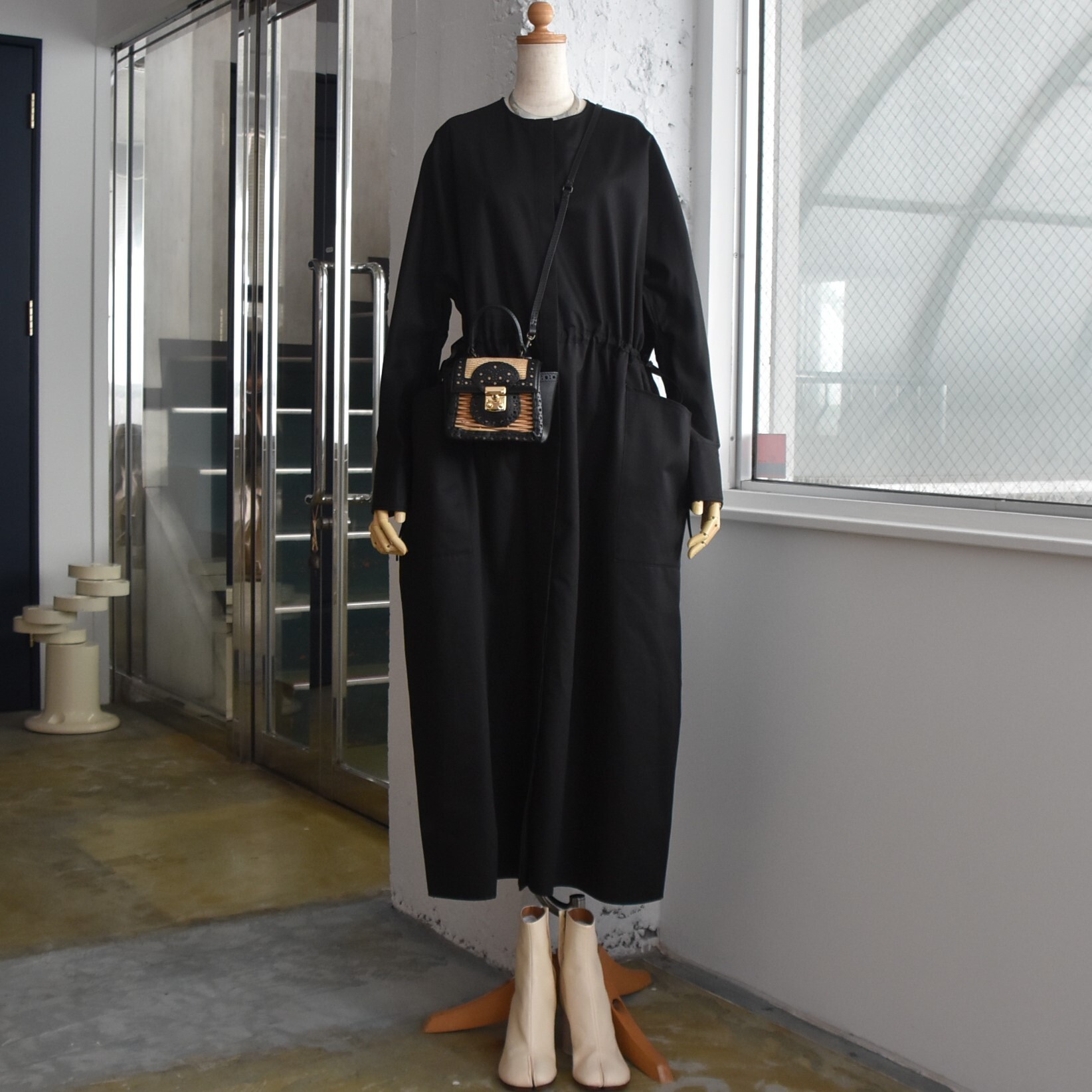 TENNE HANDCRAFTED MODERN(e nhNtebh_) / WAIST STRING DRESSy2FWJz #0036-25FW-AA(15)