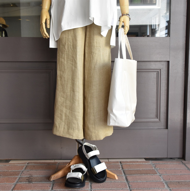 【40%off sale】SACRA (サクラ) / DELAVE LINEN PANTS (2色展開)(1)