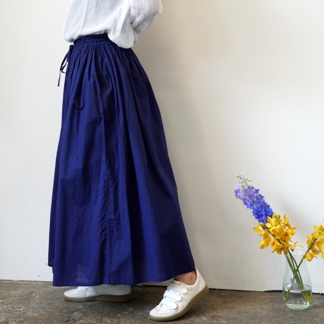 maison de soil(メゾンドソイル) GATHERED SKIRT WITH LINING  #NMDS23164(1)