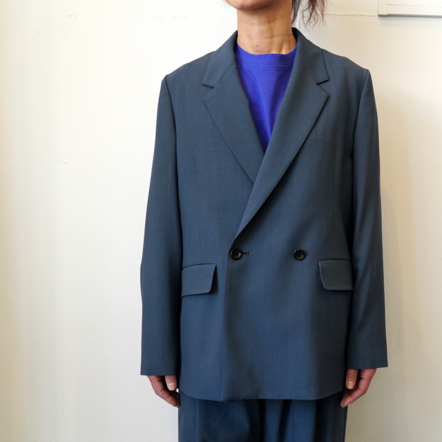 Graphpaper(グラフペーパー) ROUND SCALE WOOL DOUBLE JKT #GL231-20012(1)