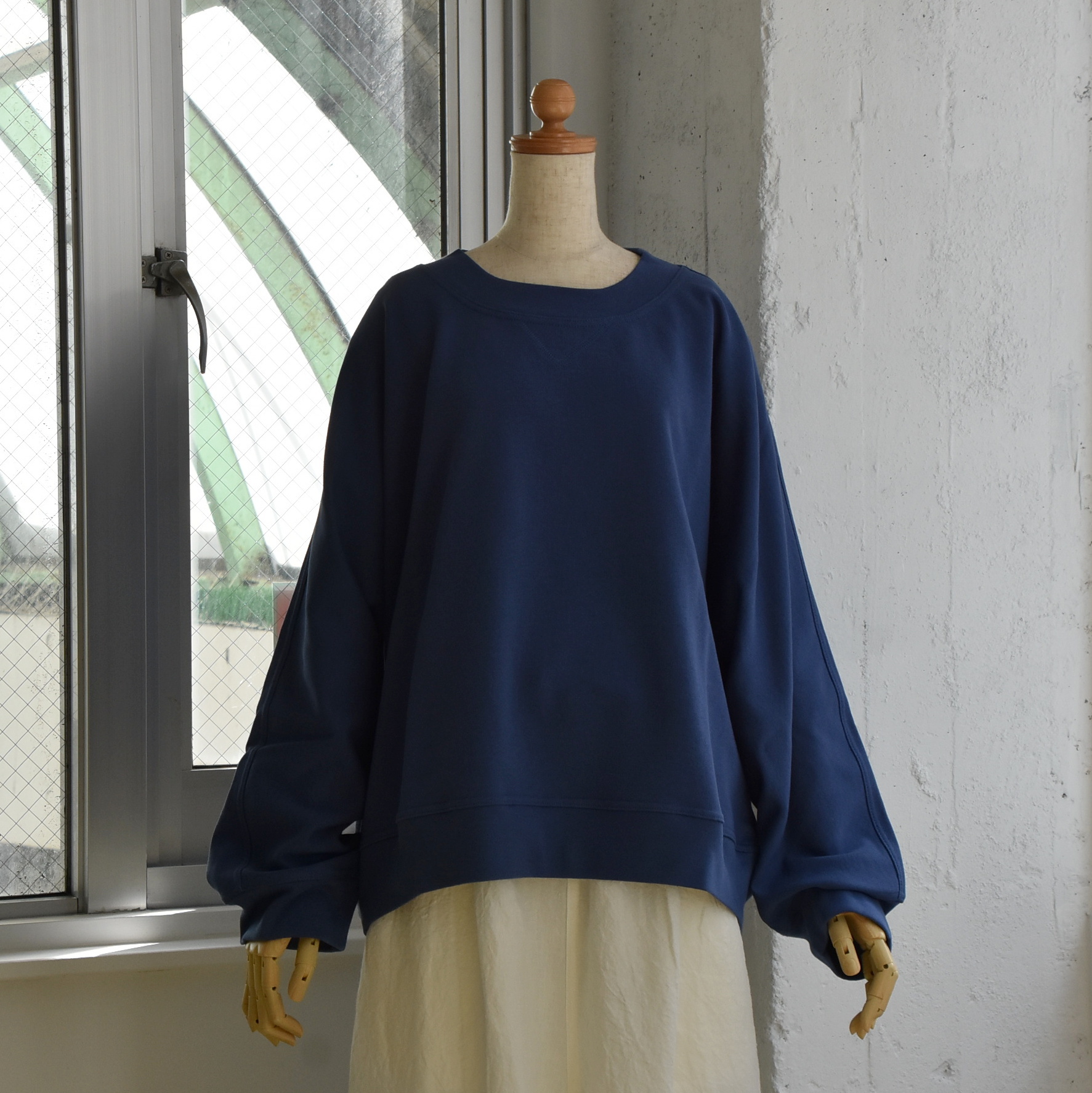 SOFIE D'HOORE(ソフィードール) / TUSA Crop sweater fleece(1)