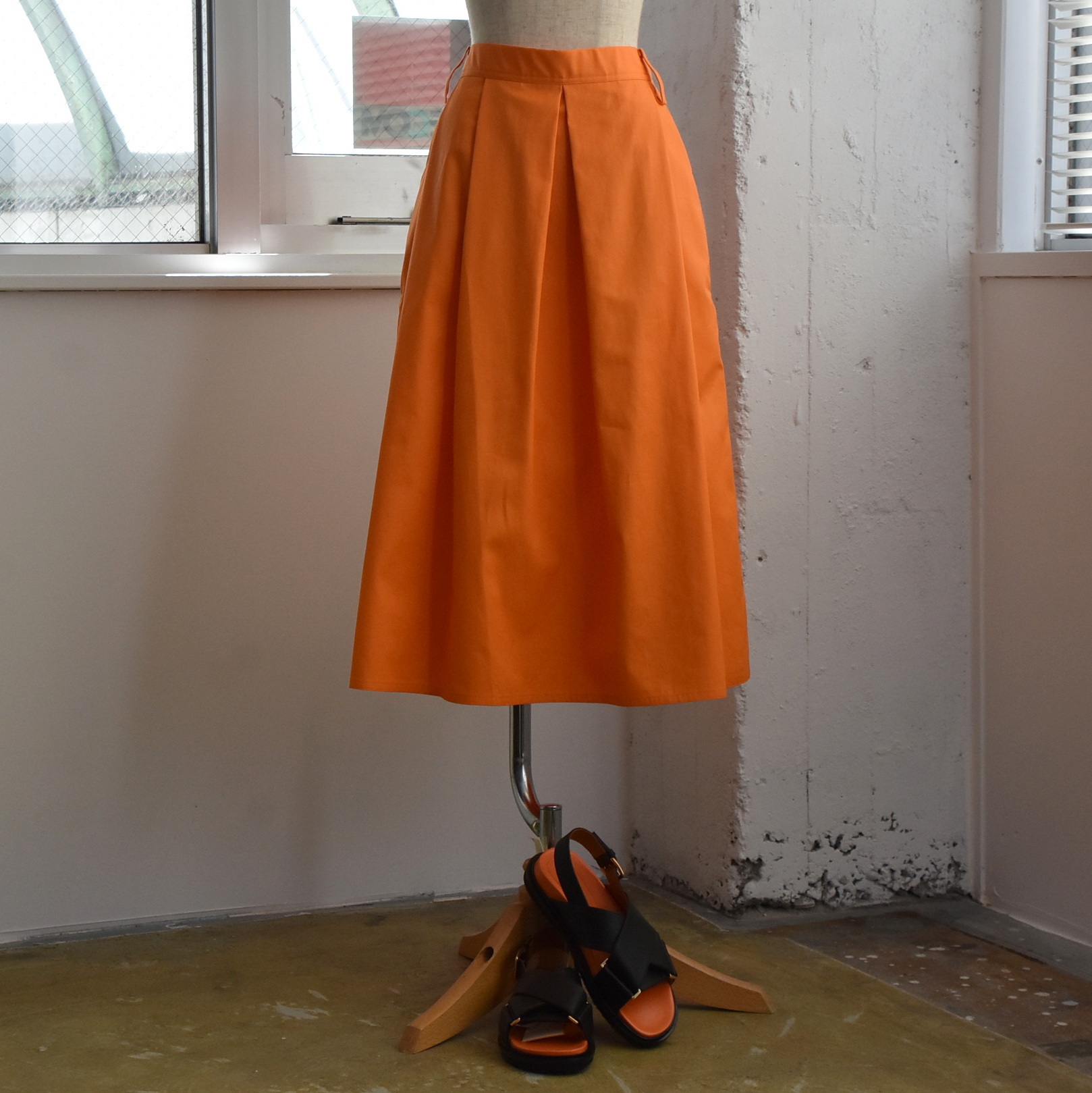 【40% off sale】SOFIE D'HOORE(ソフィードール) / SELENA-COLD Wide midi skirt(1)