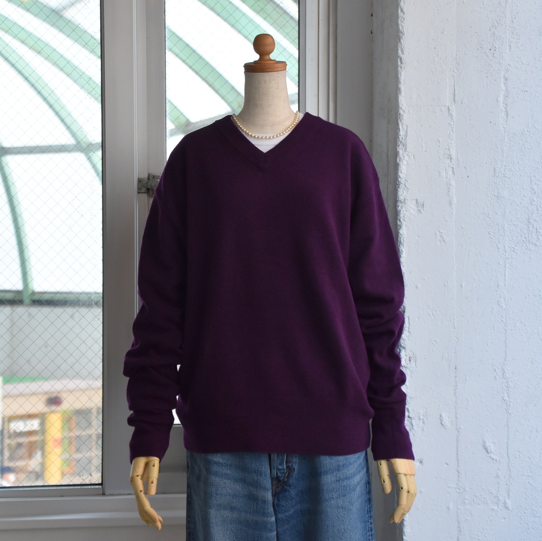 THE SHINZONE(ザ シンゾーン)/ WOOL CASHMERE DADDY KNIT(1)