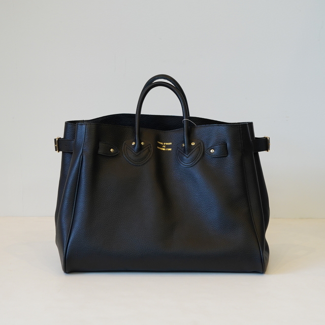 YOUNG&OLSEN(OAhI[Z) EMBOSSED LEATHER BELTED TOTE#YO2401-GD012(1)