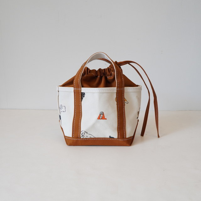 TEMBEA(exA) TOTE BAG MINI#TMB-2225N-DOG(1)