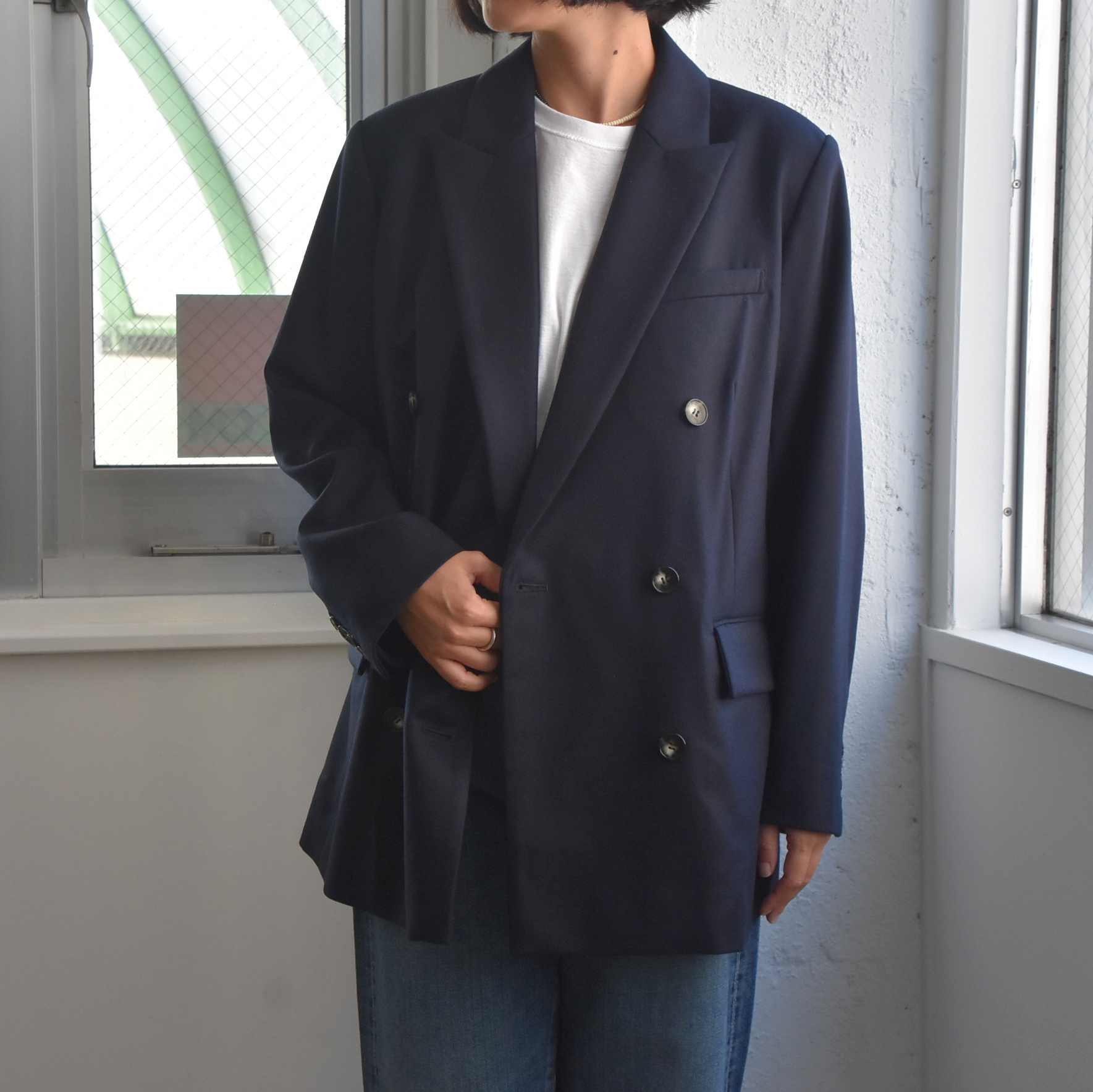 SACRA (TN) / CASHMERE FLANO JACKET #124502021-AA(1)