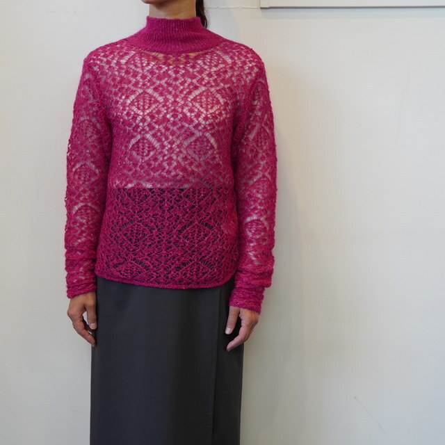 enrica(GJ) HI/NECK [X KNIT #KNIT214(1)