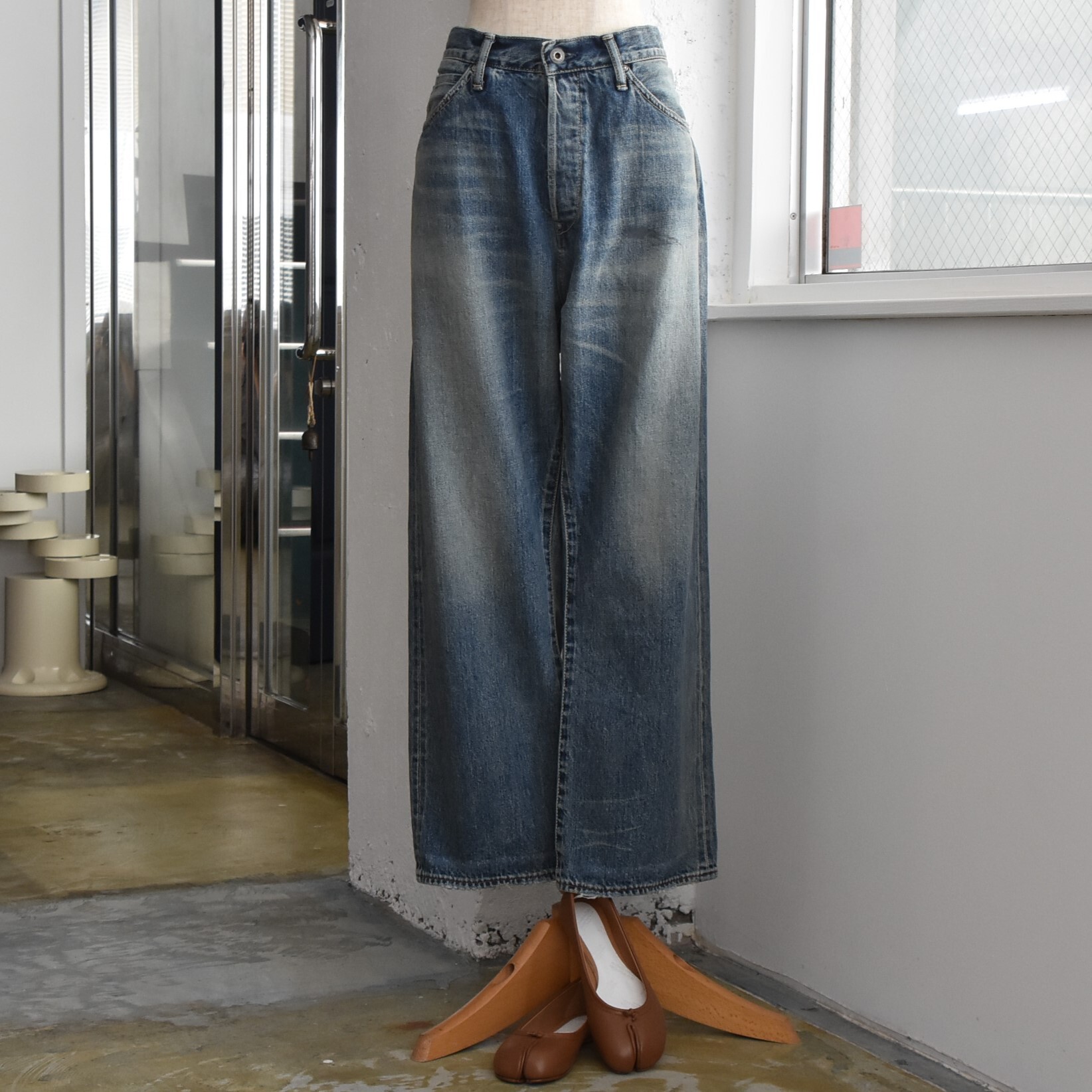 chimala(`}) / SELVEDGE DENIM BAGGY CUT #CS40-WP03-AA(1)