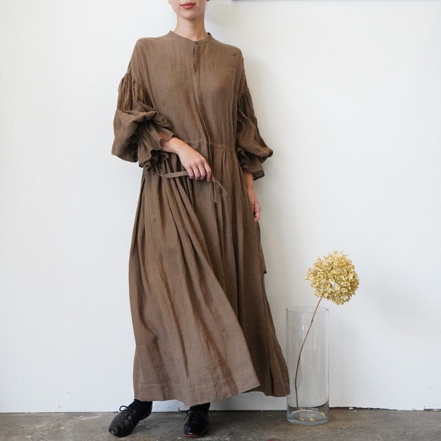 suzuki takayuki(XYL^JL) ​​​​​​​bishop-sleeve dress#A261-11(1)