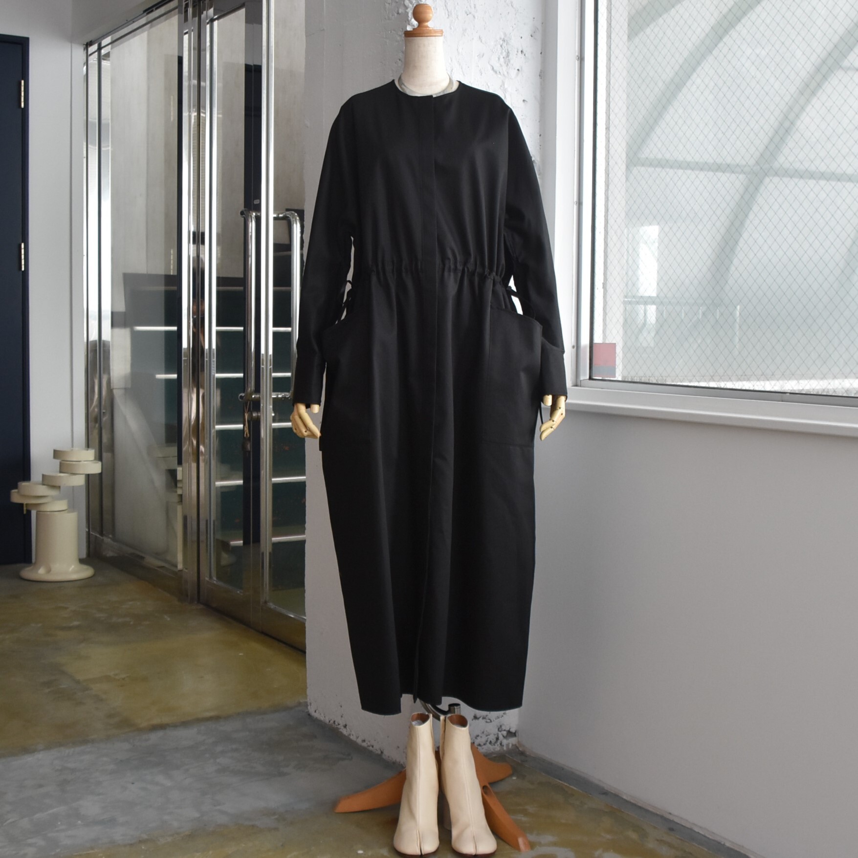 TENNE HANDCRAFTED MODERN(e nhNtebh_) / WAIST STRING DRESSy2FWJz #0036-25FW-AA(1)