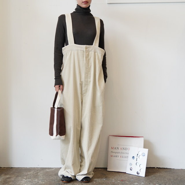 yarmo([) High Rise Brace Trousers#YAR-25AWP32(1)