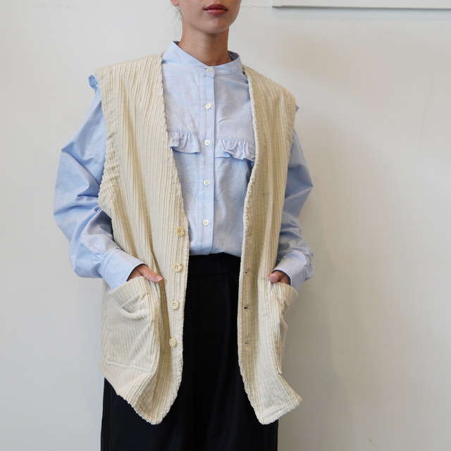 yarmo([) Oversized Sleeveless Jk#YAR-25AWJ22(1)