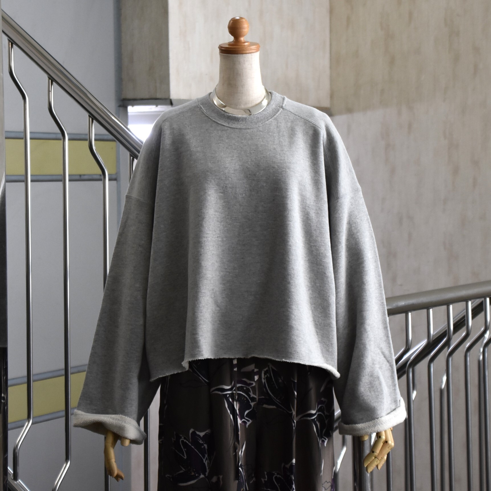 SACRA (TN) / PREMIUM FLEECE CROPPED TOPy2FWJz #125550091-AA(1)