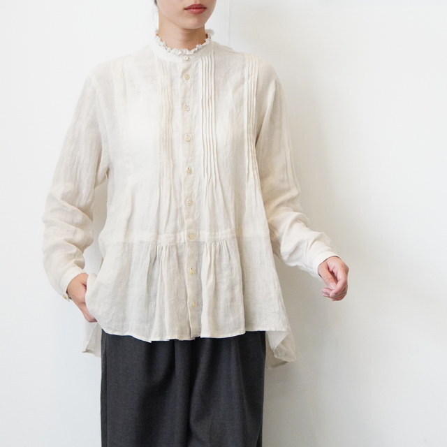 suzuki takayuki(XYL^JL) ​​​​​​​PIN-TUCK BLOUSE #A261-06(1)